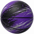 Pallone da Basket Nero e Viola con Design Accattivante 75cm