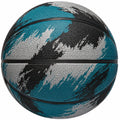 Pallone da Basket Antiscivolo Nero/Argento/Azzurro Misura 7