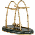 Pendolo di Newton Decorativo Metallo Dorato